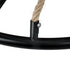 GLOBOSTAR® PENNSYLVANIA 00542 Vintage Κρεμαστό Φωτιστικό Οροφής με Ντουί 8 x E14 AC 220-240V IP20 - Μαύρο & Μπεζ - Μ64 x Π64 x Υ63cm - ledmania.gr