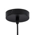 GLOBOSTAR® HAMBURG 00589 Μοντέρνο Κρεμαστό Φωτιστικό Οροφής με Ντουί 1 x G9 AC 220-240V IP20 - Μαύρο & Λευκό - Μ20 x Π15 x Υ40cm - ledmania.gr