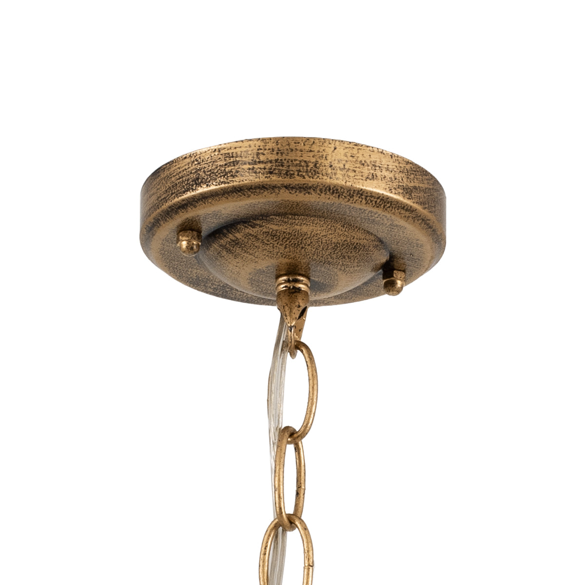 GloboStar® DARCY 00656 Vintage Κρεμαστό Φωτιστικό Πλέγμα Μονόφωτο 1 x E27 IP20 Μπρούτζινο Μέταλλο - Μ15.5 x Π15.5 x Υ32.5cm - ledmania.gr