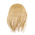 GloboStar® MANILA 00713 Boho Κρεμαστό Φωτιστικό Πλέγμα Μονόφωτο 1 x E27 IP20 Μπέζ Ξύλο - Μ50 x Π50 x Υ70cm - ledmania.gr