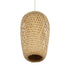 GLOBOSTAR® SAN TROPEZ 00764 Boho Κρεμαστό Φωτιστικό Οροφής με Ντουί 1 x E27 AC 220-240V IP20 - Μπεζ - Μ23 x Π23 x Υ42cm