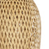 GLOBOSTAR® SAN TROPEZ 00764 Boho Κρεμαστό Φωτιστικό Οροφής με Ντουί 1 x E27 AC 220-240V IP20 - Μπεζ - Μ23 x Π23 x Υ42cm