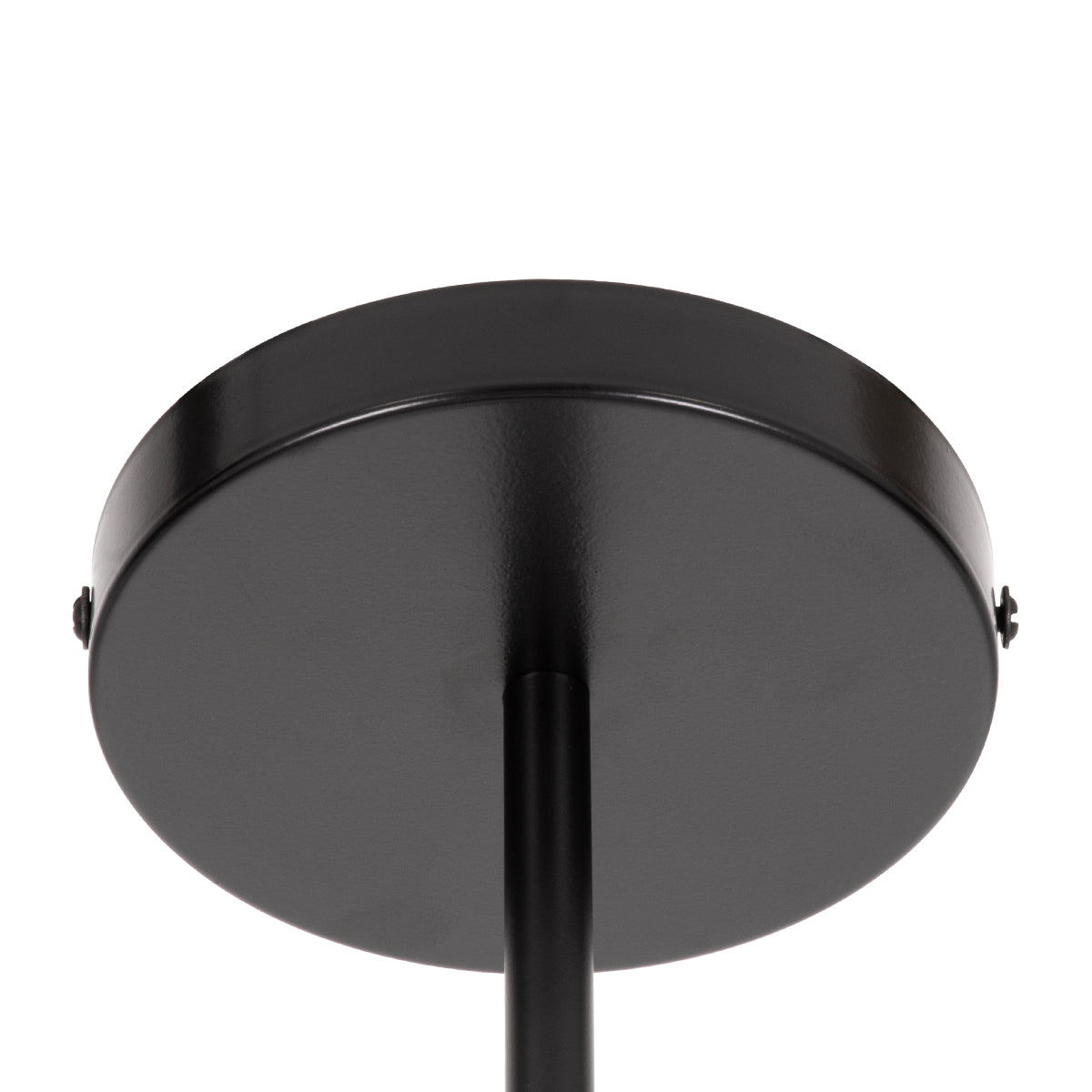GLOBOSTAR® ZANE 00784 Μοντέρνο Φωτιστικό Οροφής με Ντουί 6 x E27 AC 220-240V IP20 - Μαύρο - Μ70 x Π70 x Υ100cm