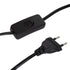 GLOBOSTAR® ZETO 00836 Μοντέρνο Επιτραπέζιο Φωτιστικό Πορτατίφ με Ντουί 1 x E27 AC 220-240V IP20 - Χρυσό - Μ17 x Π17 x Υ72cm
