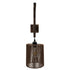 GloboStar® ARTI 00887 Vintage Επιτοίχιο Φωτιστικό Απλίκα Μονόφωτο 1 x E27 IP20 Καφέ Ξύλο με Καφέ Σχοινί - Μ18 x Π30 x Υ75cm - ledmania.gr