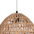GLOBOSTAR® JJENSON 00911 Boho Κρεμαστό Φωτιστικό Οροφής με Ντουί 1 x E27 AC 220-240V IP20 - Μπεζ - Μ36 x Π36 x Υ30cm - ledmania.gr