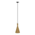 GloboStar® SHANGHAI ROPE 00918 Boho Κρεμαστό Φωτιστικό Καμπάνα Μονόφωτο 1 x E27 IP20 Μπεζ Σχοινί - Μ20 x Π20 x Υ39cm - ledmania.gr
