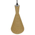 GloboStar® SHANGHAI ROPE 00918 Boho Κρεμαστό Φωτιστικό Καμπάνα Μονόφωτο 1 x E27 IP20 Μπεζ Σχοινί - Μ20 x Π20 x Υ39cm - ledmania.gr