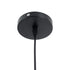 GLOBOSTAR® CARTER 00961 Μοντέρνο Κρεμαστό Φωτιστικό Οροφής με Ντουί 1 x E27 AC 220-240V IP20 - Μαύρο & Μπεζ - Μ32 x Π32 x Υ25cm