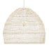 GLOBOSTAR® MALIBU 00968 Boho Κρεμαστό Φωτιστικό Οροφής με Ντουί 1 x E27 AC 220-240V IP20 - Μπεζ - Μ40 x Π40 x Υ35cm - ledmania.gr