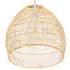 GLOBOSTAR® MALIBU 00973 Boho Κρεμαστό Φωτιστικό Οροφής με Ντουί 1 x E27 AC 220-240V IP20 - Μπεζ - Μ40 x Π40 x Υ35cm - ledmania.gr
