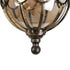 GLOBOSTAR® ETOILE 00988 Vintage Κρεμαστό Φωτιστικό Οροφής με Ντουί 1 x E27 AC 220-240V IP20 - Μπρούτζινο & Μελί - Μ18 x Π18 x Y27cm - ledmania.gr