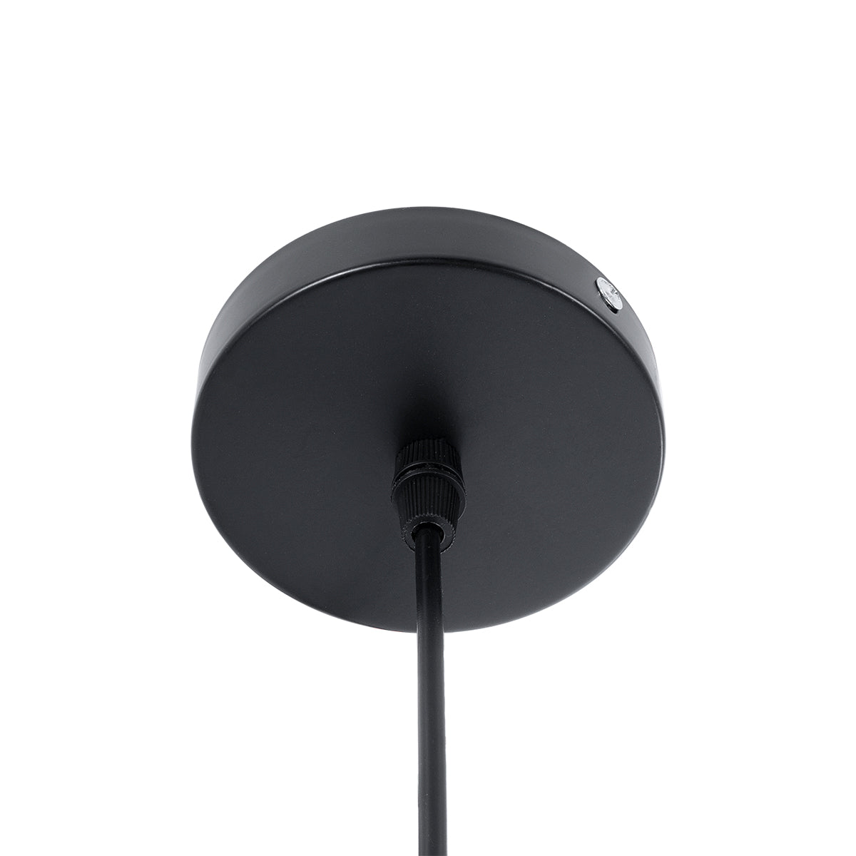 GloboStar® MEDEA 01004 Μοντέρνο Κρεμαστό Φωτιστικό Καμπάνα Μονόφωτο 1 x E27 IP20 Μαύρο & Χρυσό Μέταλλο - Μ30 x Π30 x Y16cm - ledmania.gr