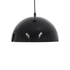GloboStar® MEDEA 01004 Μοντέρνο Κρεμαστό Φωτιστικό Καμπάνα Μονόφωτο 1 x E27 IP20 Μαύρο & Χρυσό Μέταλλο - Μ30 x Π30 x Y16cm - ledmania.gr