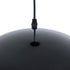 GloboStar® MEDEA 01004 Μοντέρνο Κρεμαστό Φωτιστικό Καμπάνα Μονόφωτο 1 x E27 IP20 Μαύρο & Χρυσό Μέταλλο - Μ30 x Π30 x Y16cm - ledmania.gr