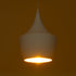 GloboStar® SHANGHAI 01026 Μοντέρνο Κρεμαστό Φωτιστικό Καμπάνα Σετ Τρίφωτο 3 x E27 IP20 Λευκό & Χρυσό Μέταλλο - Μ79.5 x Π79.5 x Υ38cm - ledmania.gr