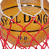 GloboStar® NBA 01027 Μοντέρνο Κρεμαστό Φωτιστικό Μπάλα Μονόφωτο 1 x E27 IP20 Μαύρο Μέταλλο με Πορτοκαλί & Μαύρο Γυαλί - Μ32 x Π32 x Υ58cm - ledmania.gr