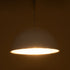 GLOBOSTAR® CHIME 01030 Μοντέρνο Κρεμαστό Φωτιστικό Οροφής με Ντουί 1 x E27 AC 220-240V IP20 - Λευκό - Μ30 x Π30 x Υ16cm