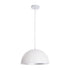 GLOBOSTAR® CHIME 01030 Μοντέρνο Κρεμαστό Φωτιστικό Οροφής με Ντουί 1 x E27 AC 220-240V IP20 - Λευκό - Μ30 x Π30 x Υ16cm