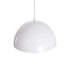 GLOBOSTAR® CHIME 01030 Μοντέρνο Κρεμαστό Φωτιστικό Οροφής με Ντουί 1 x E27 AC 220-240V IP20 - Λευκό - Μ30 x Π30 x Υ16cm