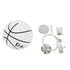 GLOBOSTAR® SPALDING NBA 01031 Παιδικό Κρεμαστό Φωτιστικό Οροφής με Ντουί 1 x E27 AC 220-240V IP20 - Λευκό & Μαύρο - Μ25 x Π25 x Υ25cm - ledmania.gr