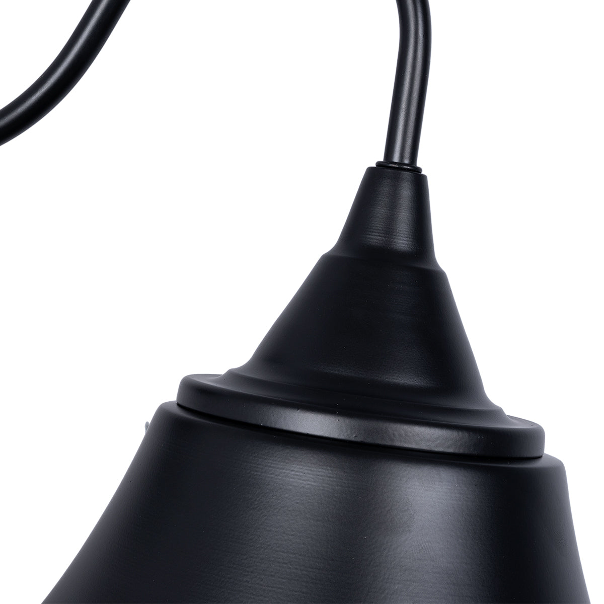 GloboStar® BELL 01038 Vintage Επιτοίχιο Φωτιστικό Απλίκα Μονόφωτο 1 x E27 IP20 Μαύρο Μέταλλο - Μ35 x Π28.5 x Υ30cm - ledmania.gr