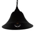 GloboStar® CLOCHER 01041 Vintage Κρεμαστό Φωτιστικό Καμπάνα Μονόφωτο 1 x E27 IP20 Μαύρο Μέταλλο Μ29 x Π29 x Υ34cm - ledmania.gr
