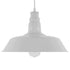 GLOBOSTAR® RAY 01043 Vintage Κρεμαστό Φωτιστικό Οροφής με Ντουί 1 x E27 AC 220-240V IP20 - Λευκό - Μ36 x Π36 x Υ25cm - ledmania.gr