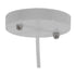 GLOBOSTAR® RAY 01043 Vintage Κρεμαστό Φωτιστικό Οροφής με Ντουί 1 x E27 AC 220-240V IP20 - Λευκό - Μ36 x Π36 x Υ25cm - ledmania.gr
