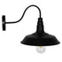 GLOBOSTAR® RAY 01065 Vintage Φωτιστικό Τοίχου - Απλίκα με Ντουί 1 x E27 AC 220-240V IP20 - Μαύρο - Μ26 x Π37 x Υ32cm - ledmania.gr