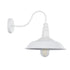 GLOBOSTAR® RAY 01066 Vintage Φωτιστικό Τοίχου - Απλίκα με Ντουί 1 x E27 AC 220-240V IP20 - Λευκό - Μ26 x Π37 x Υ32cm - ledmania.gr