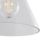 GLOBOSTAR® BINGLEY 01074 Vintage Φωτιστικό Τοίχου - Απλίκα με Ντουί 1 x E27 AC 220-240V IP20 - Διάφανο & Χρυσό - Μ18 x Π28 x Υ25cm - ledmania.gr