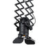 GLOBOSTAR® BROADWAY 01140 Vintage Φωτιστικό Οροφής με Ντουί 1 x E27 AC 220-240V IP20 - Μαύρο - Μ28 x Π25 x Υ100cm