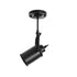 GLOBOSTAR® HOLLYWOOD 01153 Vintage Φωτιστικό Οροφής με Ντουί 1 x E27 AC 220-240V IP20 - Μαύρο - Μ8.5 x Π8.5 x Υ35cm - ledmania.gr