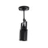 GLOBOSTAR® HOLLYWOOD 01153 Vintage Φωτιστικό Οροφής με Ντουί 1 x E27 AC 220-240V IP20 - Μαύρο - Μ8.5 x Π8.5 x Υ35cm - ledmania.gr