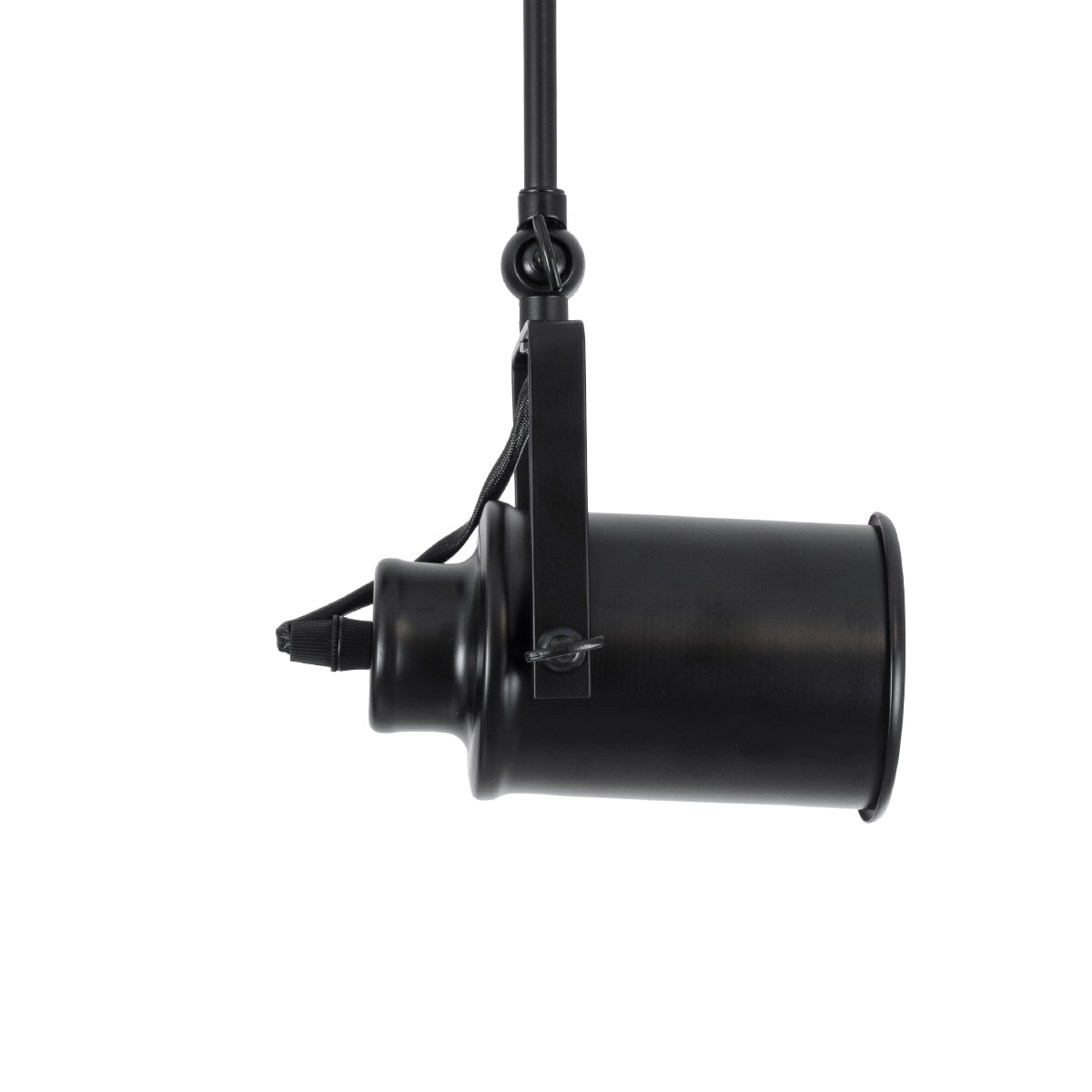 GLOBOSTAR® HOLLYWOOD 01154 Vintage Φωτιστικό Οροφής με Ντουί 2 x E27 AC 220-240V IP20 - Μαύρο - Μ45 x Π15 x Υ40cm - ledmania.gr