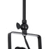GLOBOSTAR® HOLLYWOOD 01154 Vintage Φωτιστικό Οροφής με Ντουί 2 x E27 AC 220-240V IP20 - Μαύρο - Μ45 x Π15 x Υ40cm - ledmania.gr