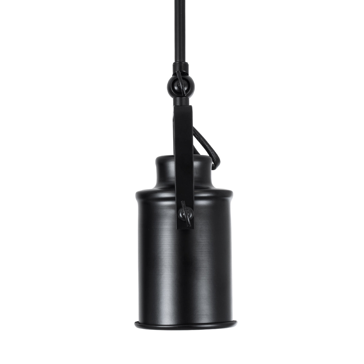 GLOBOSTAR® HOLLYWOOD 01154 Vintage Φωτιστικό Οροφής με Ντουί 2 x E27 AC 220-240V IP20 - Μαύρο - Μ45 x Π15 x Υ40cm - ledmania.gr