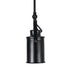 GLOBOSTAR® HOLLYWOOD 01154 Vintage Φωτιστικό Οροφής με Ντουί 2 x E27 AC 220-240V IP20 - Μαύρο - Μ45 x Π15 x Υ40cm - ledmania.gr