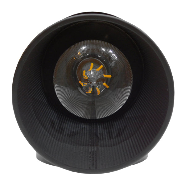 GloboStar® HOLVIA 01160 Vintage Industrial Φωτιστικό Τοίχου Απλίκα Μονόφωτο Μαύρο Μεταλλικό Πλέγμα Φ10 x Μ16 x Π12 x Υ34cm - ledmania.gr