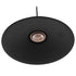 GloboStar® CARAVEL 01167 Vintage Industrial Κρεμαστό Φωτιστικό Οροφής Μονόφωτο Μαύρο Μεταλλικό Καμπάνα Φ22 x Y13cm - ledmania.gr