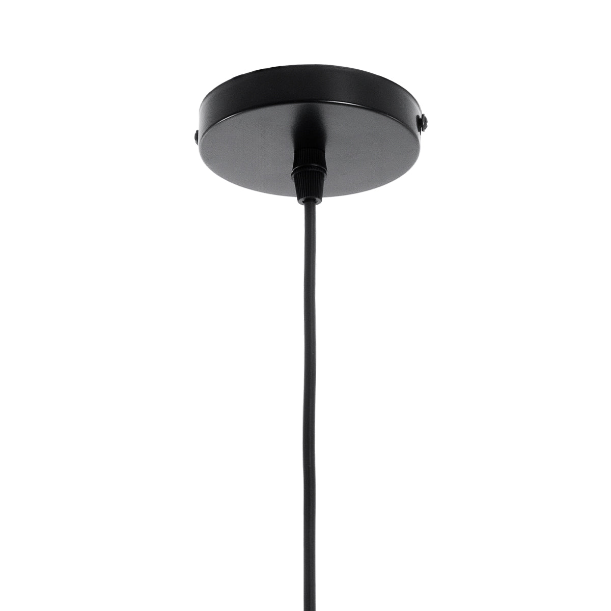 GloboStar® WICKHAM 01169 Vintage Κρεμαστό Φωτιστικό Καμπάνα Μονόφωτο 1 x E27 IP20 Διάφανο Γυαλί με Μαύρο & Χρυσό Μέταλλο - Μ18 x Π18 x Y20cm - ledmania.gr
