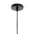 GloboStar® WICKHAM 01169 Vintage Κρεμαστό Φωτιστικό Καμπάνα Μονόφωτο 1 x E27 IP20 Διάφανο Γυαλί με Μαύρο & Χρυσό Μέταλλο - Μ18 x Π18 x Y20cm - ledmania.gr
