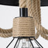 GLOBOSTAR® HELLET 01193 Vintage Κρεμαστό Φωτιστικό Οροφής με Ντουί 6 x E27 AC 220-240V IP20 - Μαύρο & Πράσινο - Μ72 x Π72 x Υ80cm - ledmania.gr