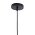 GLOBOSTAR® LILY 01199 Μοντέρνο Κρεμαστό Φωτιστικό Οροφής με Ντουί 1 x E27 AC 220-240V IP20 - Μαύρο & Λευκό - Μ31 x Π31 x Υ42cm - ledmania.gr