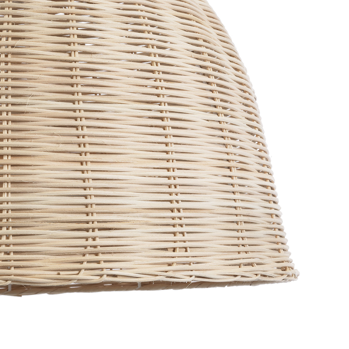 GloboStar® BAHAMAS 01203 Boho Κρεμαστό Φωτιστικό Καμπάνα Μονόφωτο 1 x E27 IP20 Μπεζ Ξύλο - Μ45 x Π45 x Υ47cm - ledmania.gr