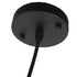 GLOBOSTAR® EARTH 01205 Vintage Κρεμαστό Φωτιστικό Οροφής με Ντουί 1 x E27 AC 220-240V IP20 - Μαύρο - Μ30 x Π30 x Υ30cm - ledmania.gr