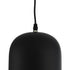 GloboStar® CHARLO 01214 Vintage Κρεμαστό Φωτιστικό Καμπάνα Μονόφωτο 1 x E27 IP20 Μαύρο & Χρυσό Μέταλλο - Μ26 x Π26 x Υ16cm - ledmania.gr