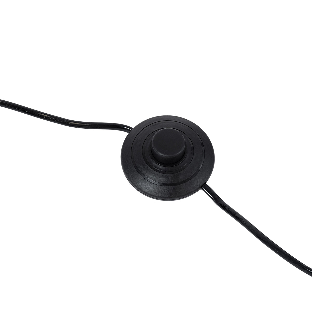 GloboStar® SILENE 01243 Vintage Επιδαπέδιο Φωτιστικό Μονόφωτο 1 x E27 IP20 Μαύρο & Χρυσό Μέταλλο - Μ30 x Π30 x Υ194cm - ledmania.gr