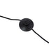 GloboStar® SILENE 01243 Vintage Επιδαπέδιο Φωτιστικό Μονόφωτο 1 x E27 IP20 Μαύρο & Χρυσό Μέταλλο - Μ30 x Π30 x Υ194cm - ledmania.gr